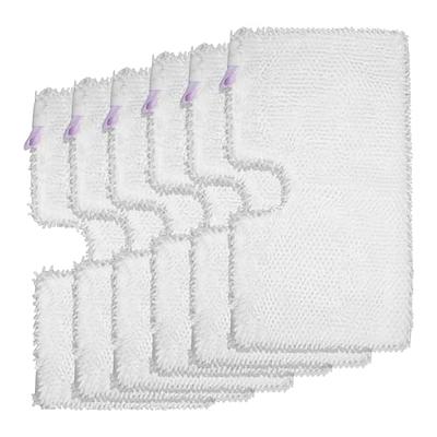 fushing 3pcs steam mop pads, washable microfiber cleaning steamer  replacement pads for shark steam pocket mop hard floor cleaner s3501 s3550  s3601 s3601d s3801 s3801co s3901 se450 s2901 s2902 