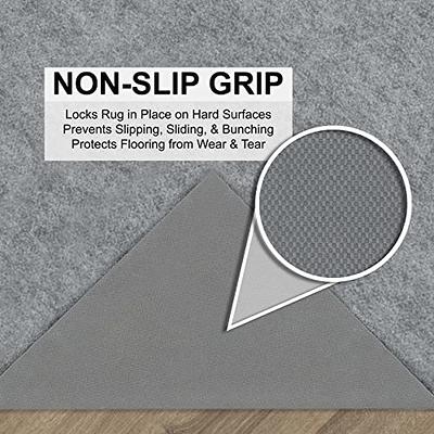 Dual Surface Felt and Latex Non Slip (non skid) Rug Pad 1/8 Inch