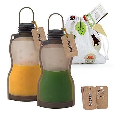 4pcs Milk Containers for Refrigerator Milk Jugs Glass Milk Bottles