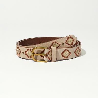 Lucky Brand Desert Embroidered Belt - Women's Accessories Belts in Grey,  Size L - Yahoo Shopping