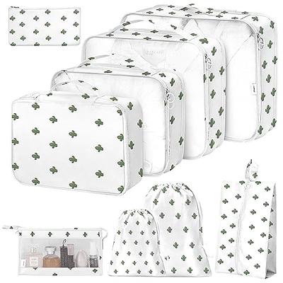 8 Set Packing Cubes for Suitcases,Packing Cubes with Shoe Bag, Cosmetics Bag,  Clothing Bag, Accessories Bags Packing Cubes for Travel Luggage Organizer  Women Men(Black) - Yahoo Shopping