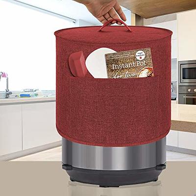 Dust Cover for 8 Quart Instant Pot, Cloth Cover with Pockets for