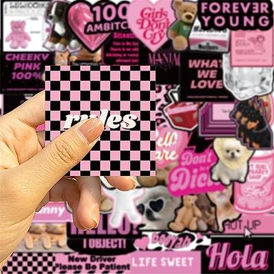 Hottest 50 pcs Pink Stickers - Pink Gifts for Women, Girls - Pink Aesthetic  Stickers, Girly Stickers, Cute Pink Stickers, Pink Stickers Aesthetic,  Stickers for Water Bottles, Pink Sticker Pack 