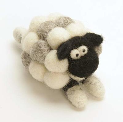 Woolbuddy Felted Animal Pin (3 pcs./pack)