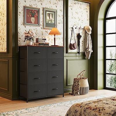 Wlive Fabric Dresser For Bedroom Tall