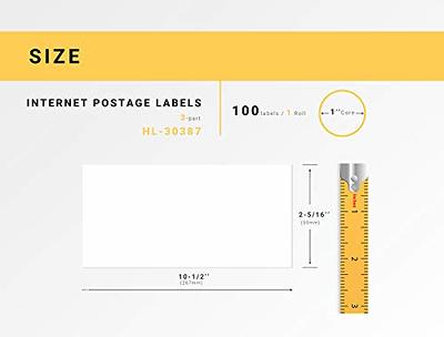 DYMO LabelWriter Internet Postage Confirmation Labels