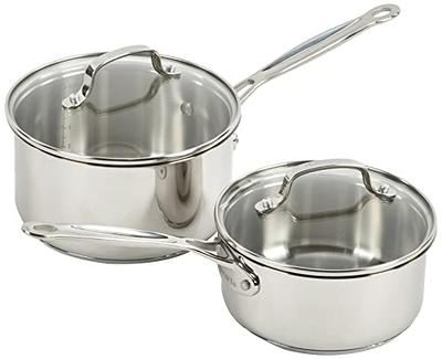 Cuisinart 11-Piece Cookware Set, Chef's Classic Stainless Steel Collection  77-11G & 1.5 Quart Saucepan w/Cover, Chef's Classic Stainless Steel Cookware  Collection, 719-16 - Yahoo Shopping