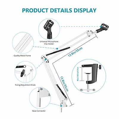 NEEWER Suspension Boom Microphone Arm Stand Kit - NEEWER