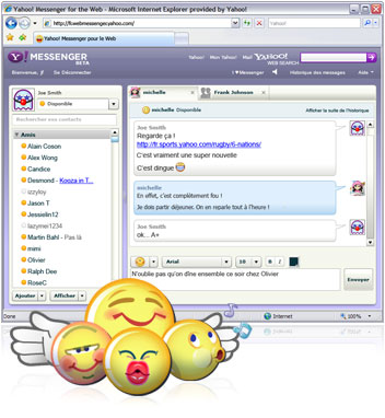 comment s'inscrire sur yahoo messenger