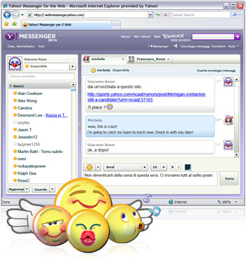 Yahoo Messenger per il web è stato spostato in Yahoo Mail