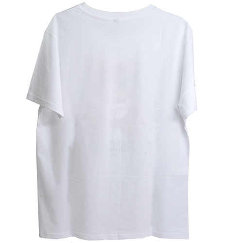 MOSCHINO 咖啡色TOY小熊 LOGO圖騰100%棉質T恤(白/L)