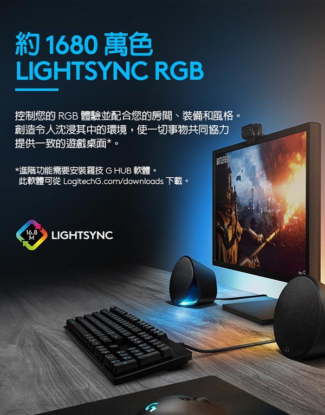 羅技 G502 LIGHTSPEED 高效能無線電競滑鼠+POWERPLAY 無線充電遊戲滑鼠墊