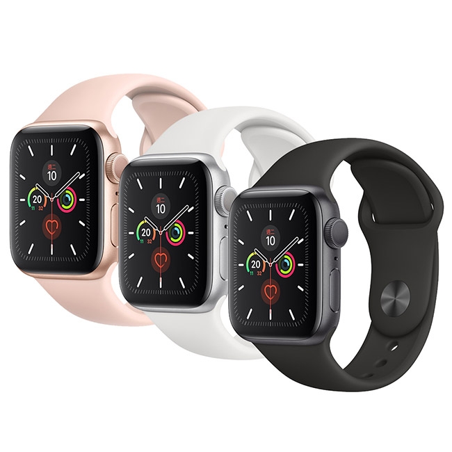 Apple Watch Series 5(44mm)鋁金屬錶殼運動型錶帶