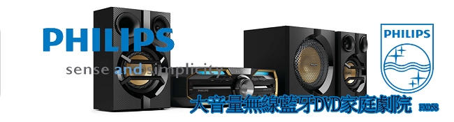 PHILIPS飛利浦 大音量無線藍牙DVD家庭劇院 FXD58