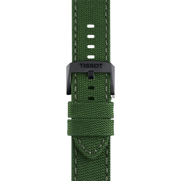 TISSOT天梭 韻馳系列 Chrono XL計時手錶-綠x黑框/45mm