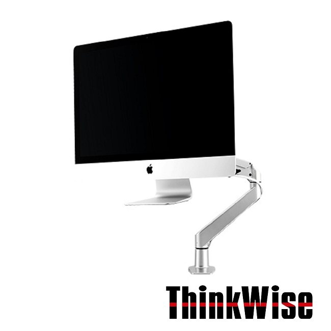 ThinkWise BS111 iMAC 專用 氣壓升降支架 (銀色)