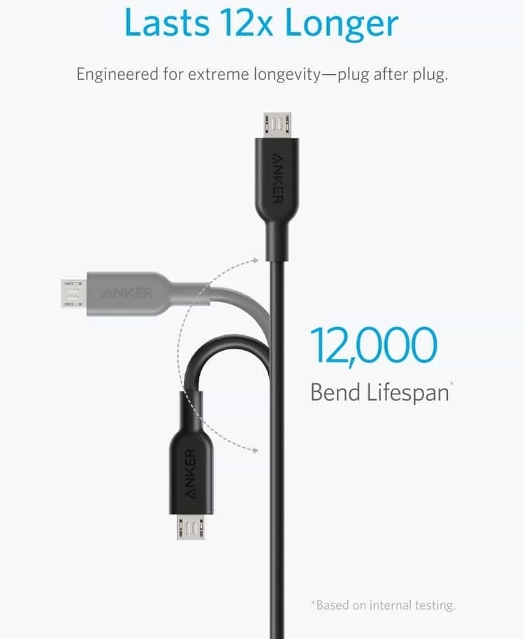 美國Anker USB-C+A+蘋果Lightning數據傳輸充電線A8436H