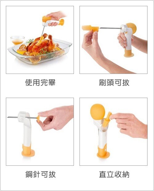 《TESCOMA》2in1肉品入味醬料器