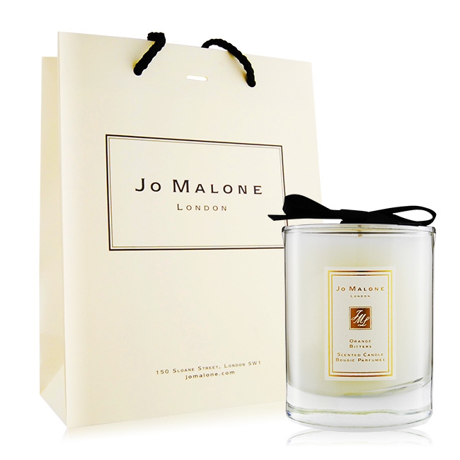 Jo Malone Orange Bitters苦橙旅行香氛工藝蠟燭60g含緞帶+提袋