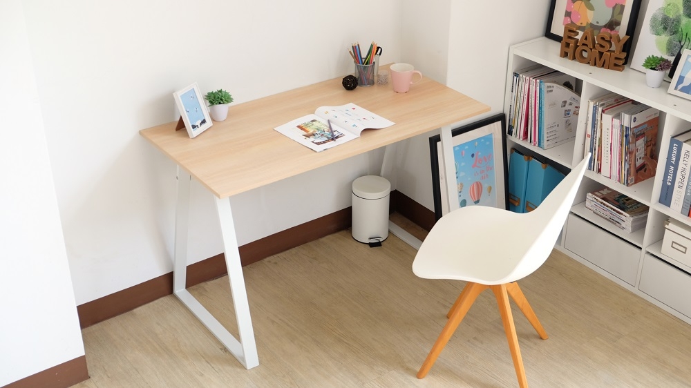 MUNA 艾恩防潑水耐熱美學工作桌/書桌(共兩色) 120X60X75.5cm