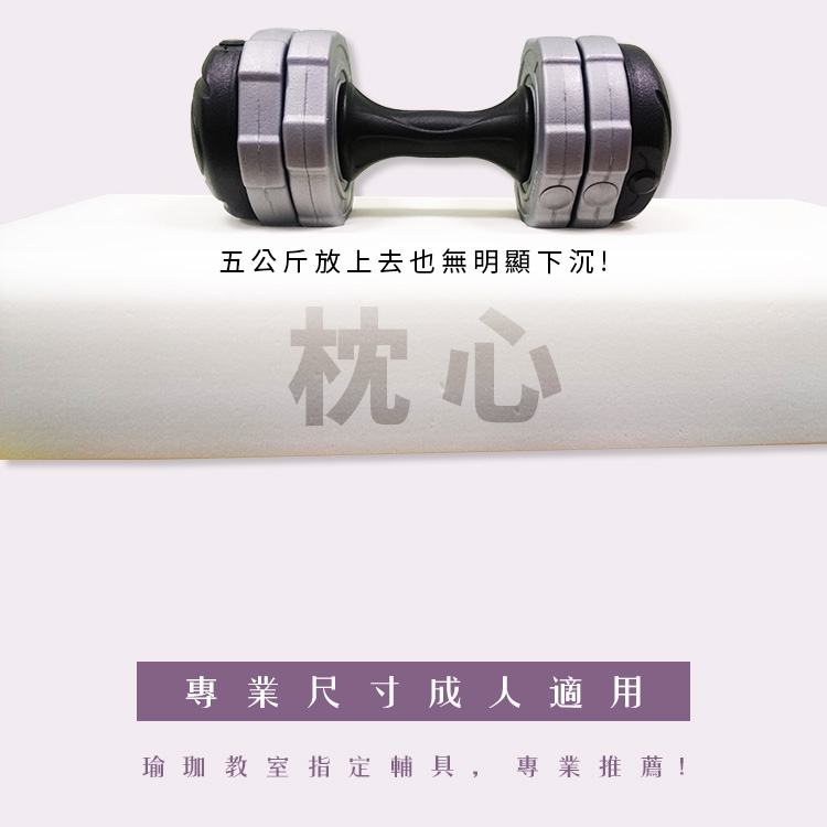 Fun Sport yoga 愛葛莎-專業瑜珈枕輔助枕(Yoga Pillow)-宇宙靛紫