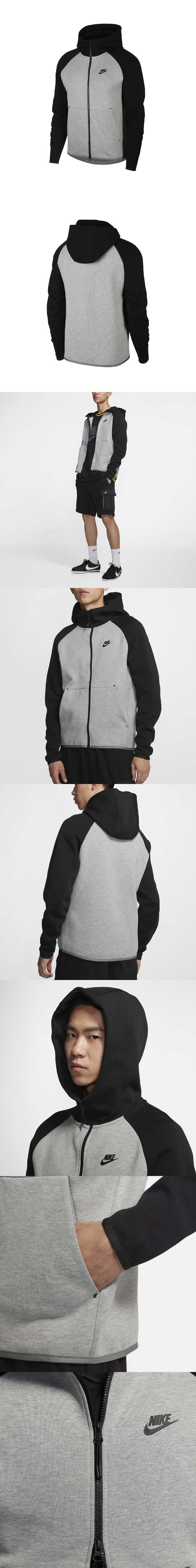 Nike 外套 Tech Fleece Hoodie 男款