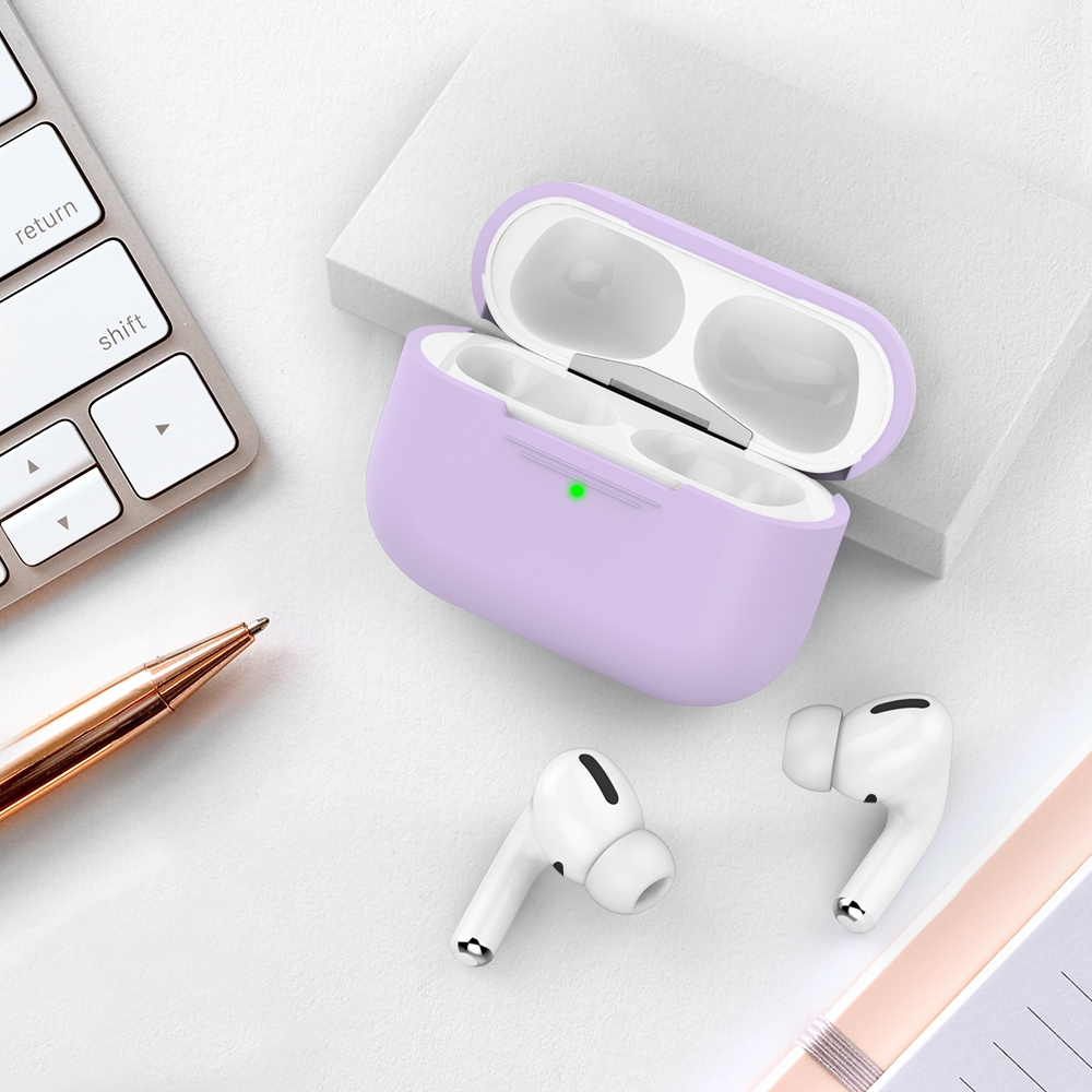 AHAStyle AirPods Pro 輕薄矽膠保護套 黑色