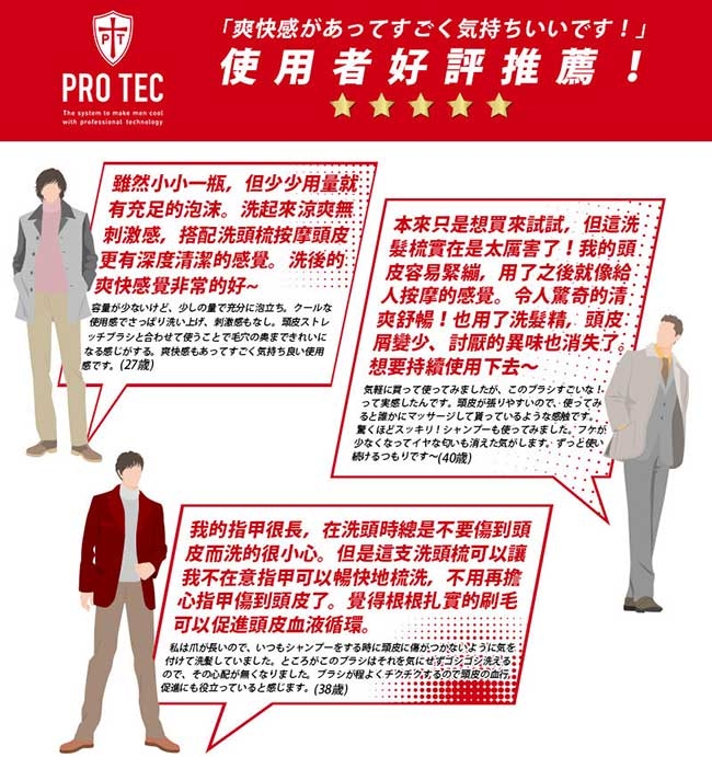 [時時樂限定]日本獅王LION PRO TEC頭皮養護控油洗髮精300gx3+贈奈米樂隨身包