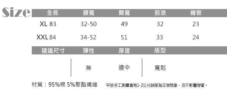 JILLI-KO 腰身鬆緊螺紋牛仔寬褲- 藍