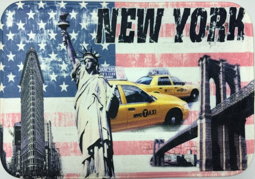 范登伯格 - 城市童趣 止滑踏毯 - 我的紐約旅行 (40 x 60cm)