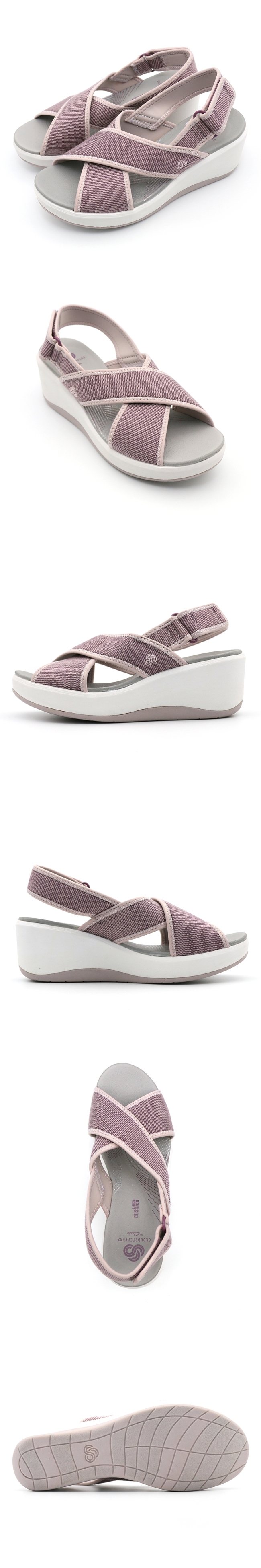 Clarks Step Cali Cove 女涼鞋 紫