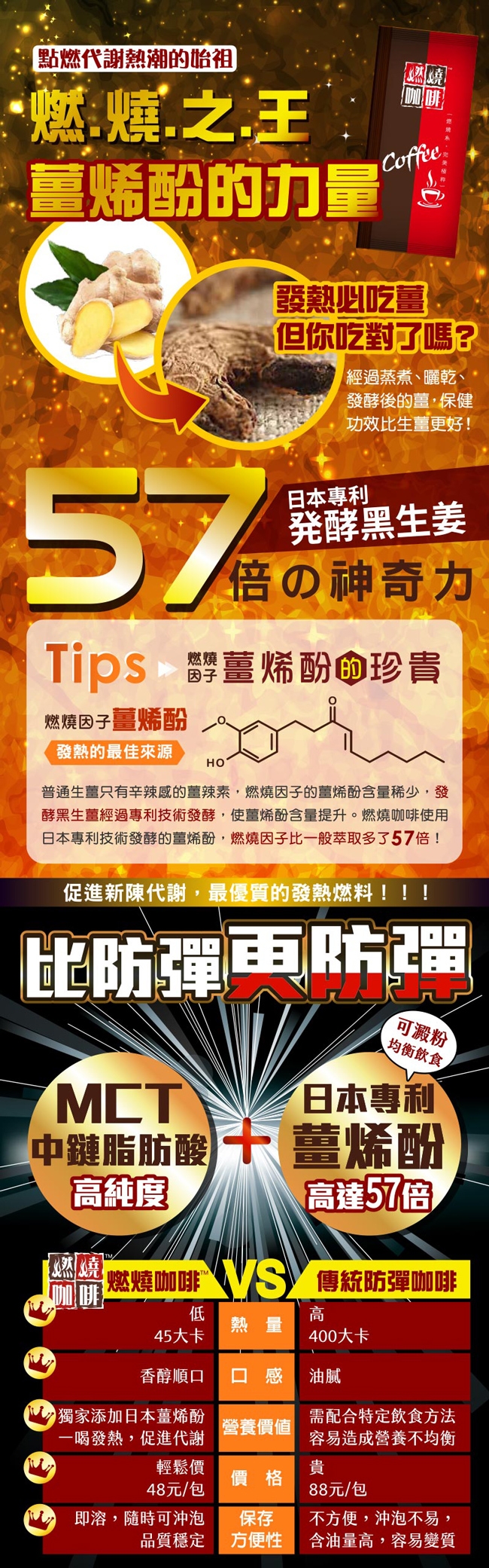 【健康進行式】防彈燃燒咖啡10包*4盒