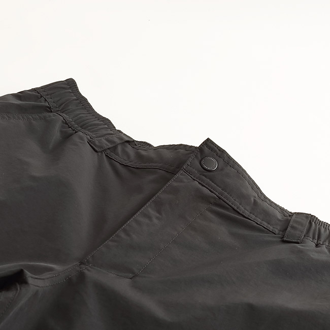 Hang Ten - 男裝 - 不對稱口袋造型休閒長褲 - 黑