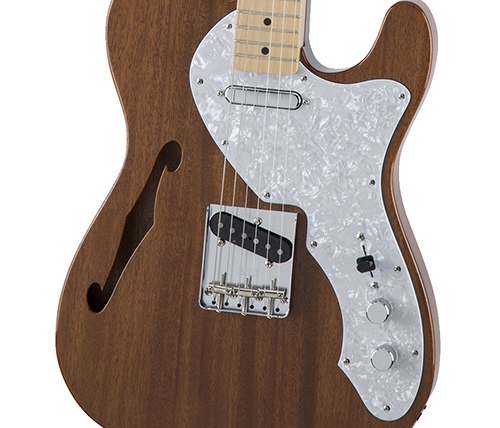 FENDER MIJ Traditional 69 Tele TL 半空心電吉他木紋