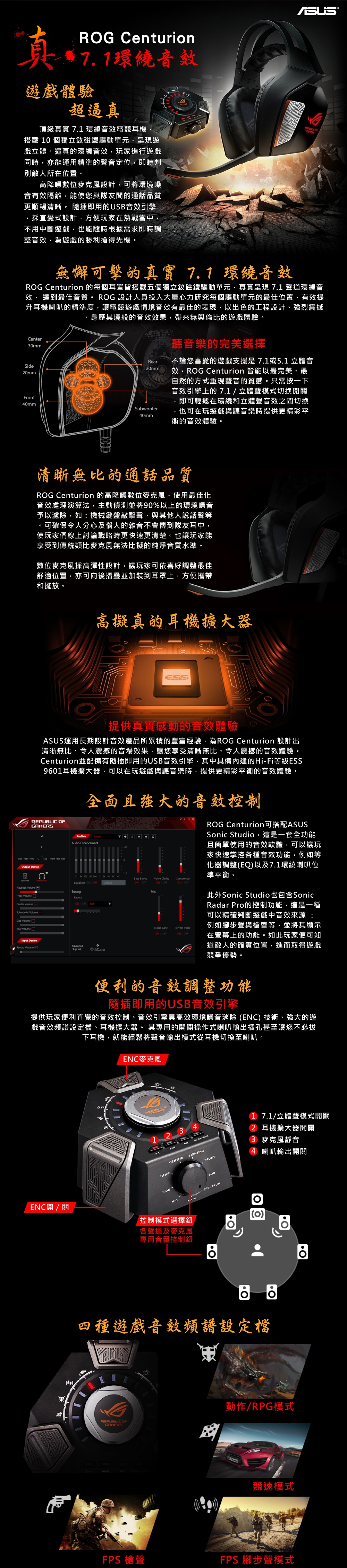 ASUS 華碩ROG Centurion 7.1 電競耳機| 其他品牌| Yahoo奇摩購物中心