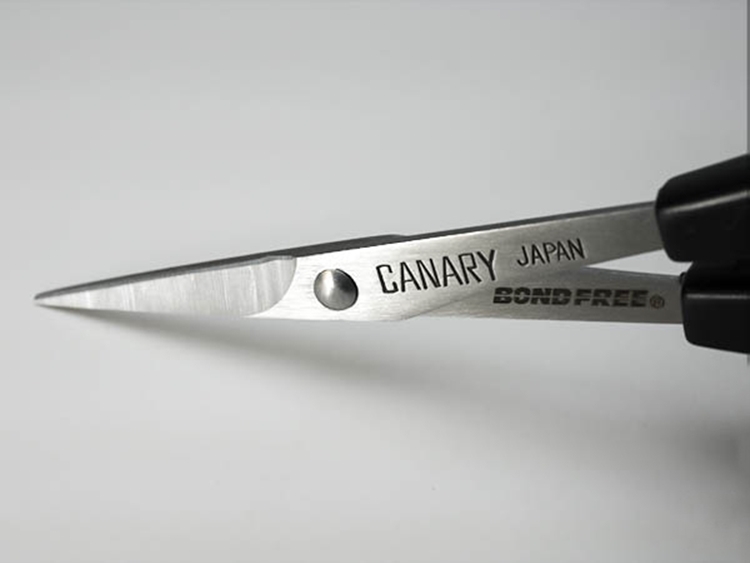 日本製造CANARY長谷川刃物極細剪刀尖嘴剪刀小剪刀尖頭剪刀DSB-100