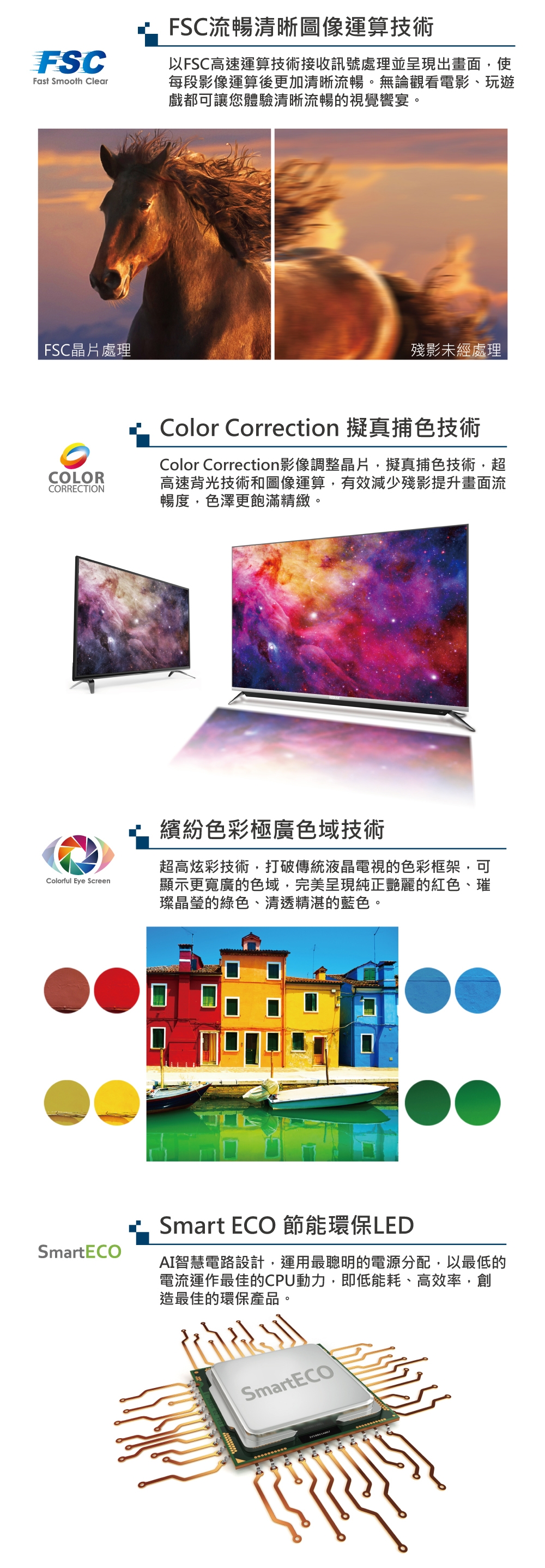 HERAN禾聯 43型 4K HDR 低藍光連網液晶顯示器+視訊盒 HS-43JGHDR