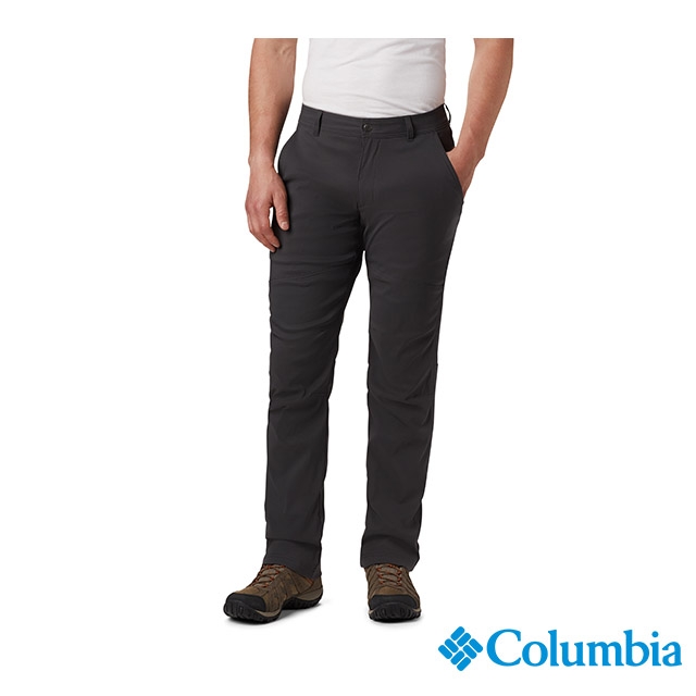 Columbia 哥倫比亞 男款- OMNI-Shield 防潑鋁點保暖長褲-深灰