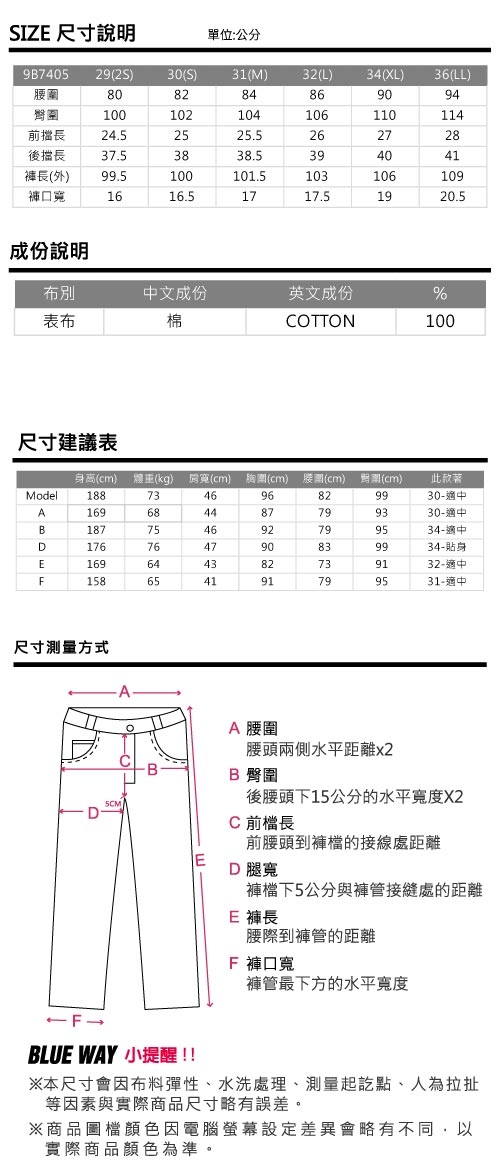 鬼洗BLUE WAY -鬼洗鐵鎖鬼頭小直筒牛仔褲