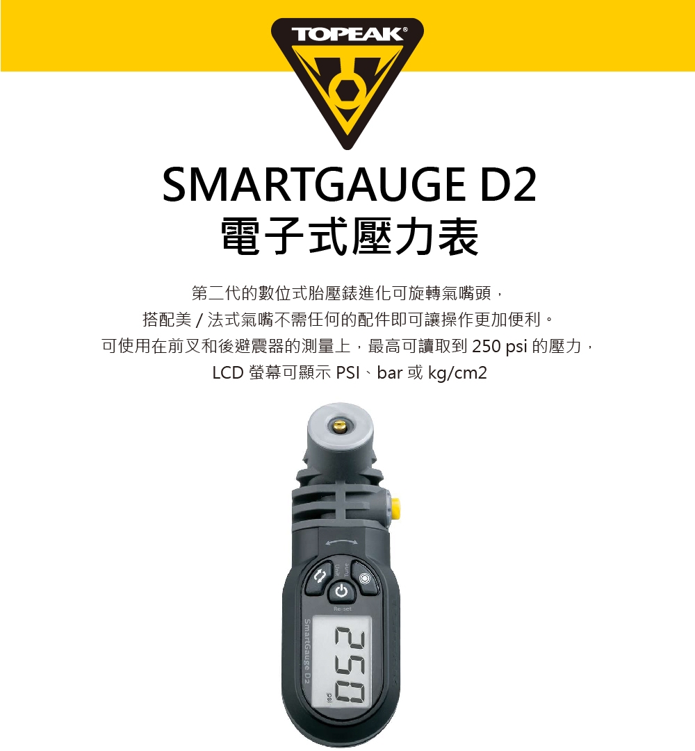 SMARTGAUGE D2電子式壓力表