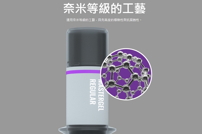 酷碼 New MasterGel Regular 高效能散熱膏