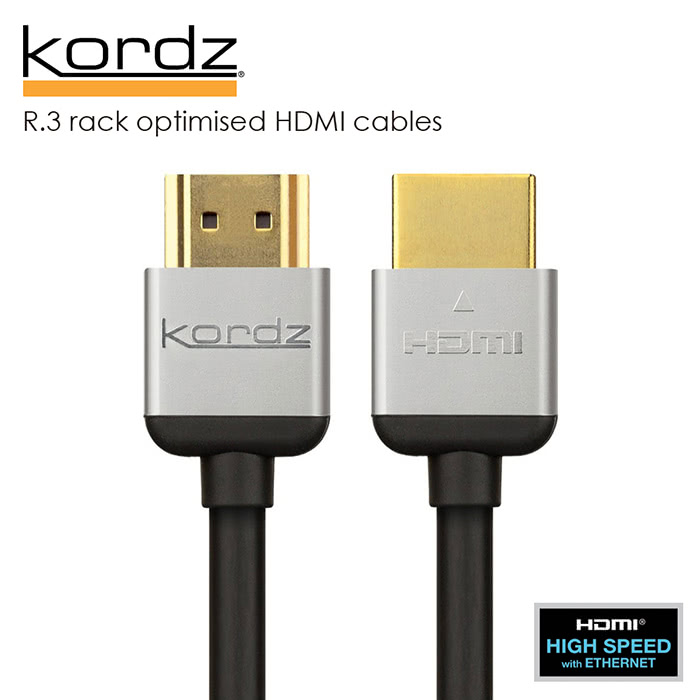 【Kordz】R.3 rack optimised HDMI線(R.3-1.5M)
