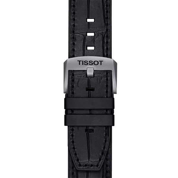 TISSOT 天梭 T-RACE 計時機械錶-黑/45mm