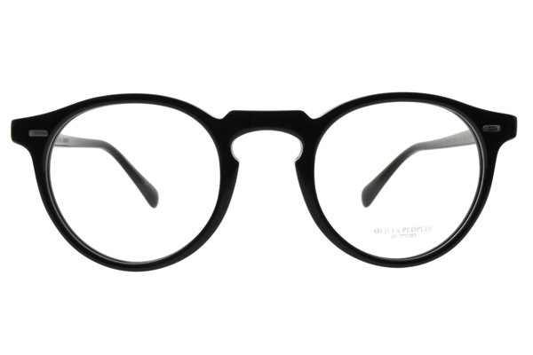 OLIVER PEOPLES 光學眼鏡Gregory Peck 圓框款/黑#OV5186A