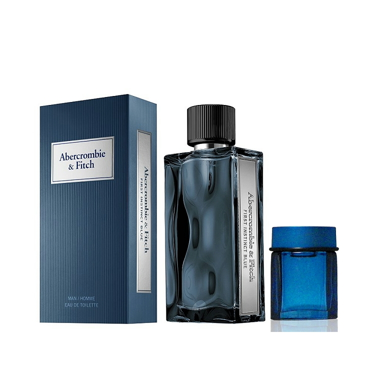 Abercrombie & Fitch 湛藍男性淡香水 100ml 搭贈隨機 4ml 小香