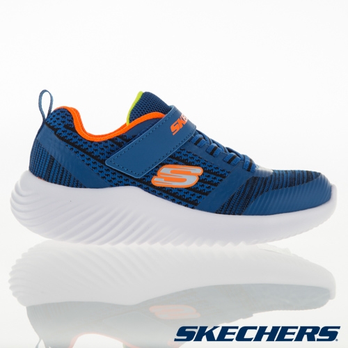 SKECHERS 男童系列 BOUNDER - 98302LBLBK