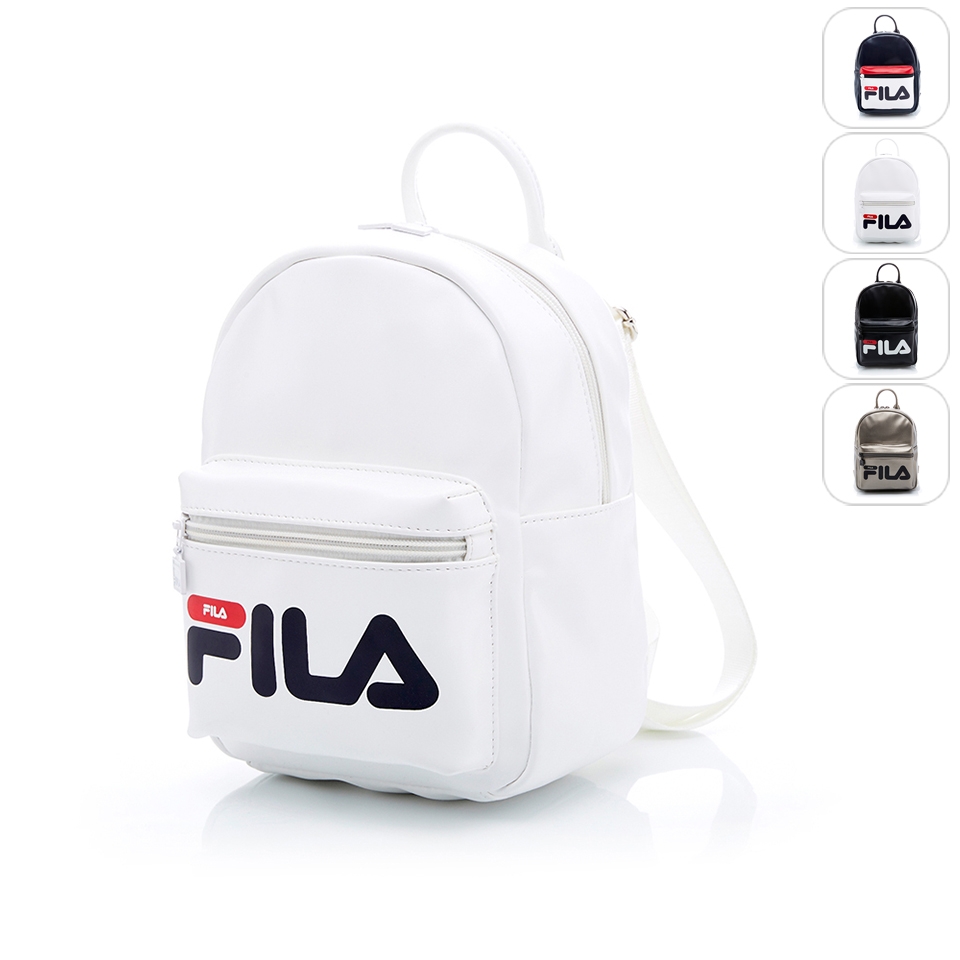 FILA LOGO小後背包-白 BPT-5413-WT