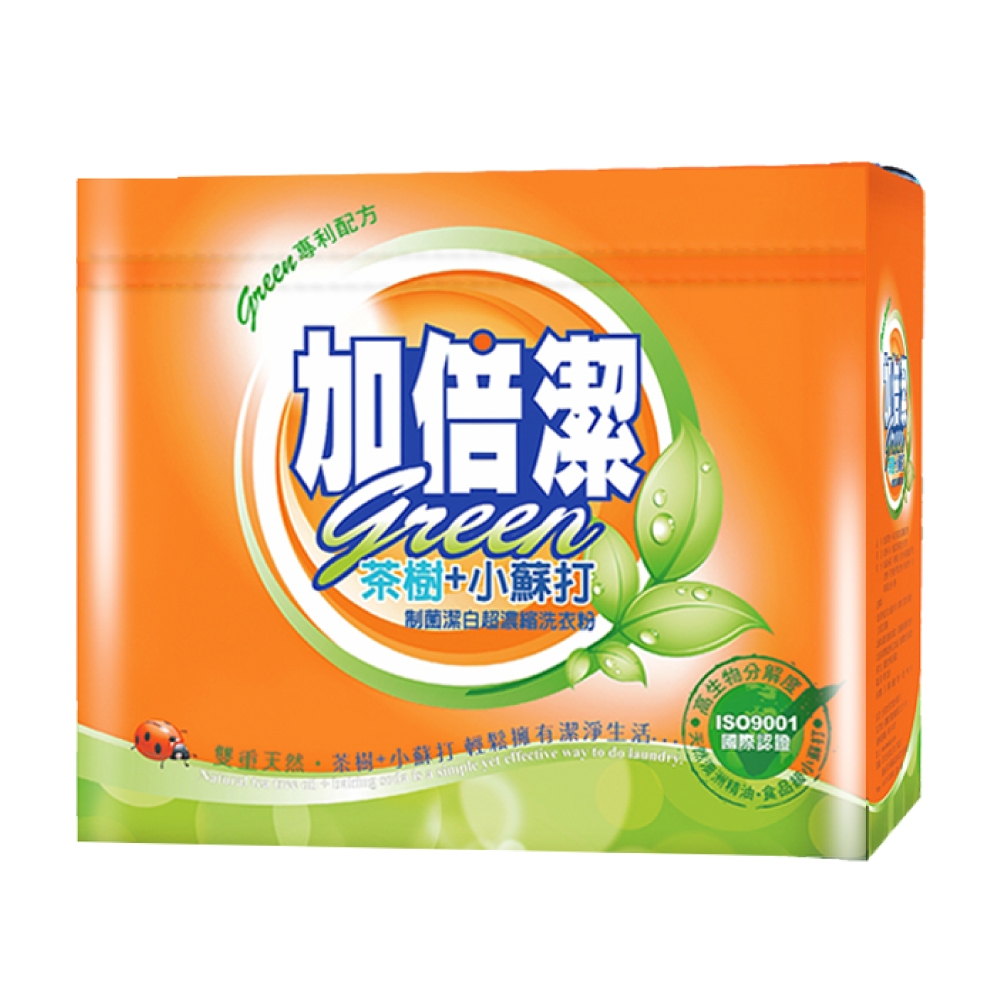 加倍潔茶樹+小蘇打制菌潔白超濃縮洗衣粉1.5kg | 其他品牌| Yahoo 
