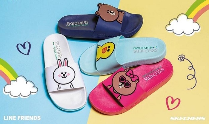 skechers line friends sandals