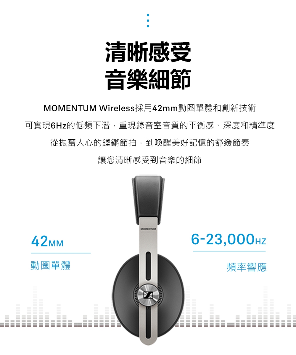 SENNHEISER MOMENTUM 3 Wireless 無線耳罩式藍牙耳機